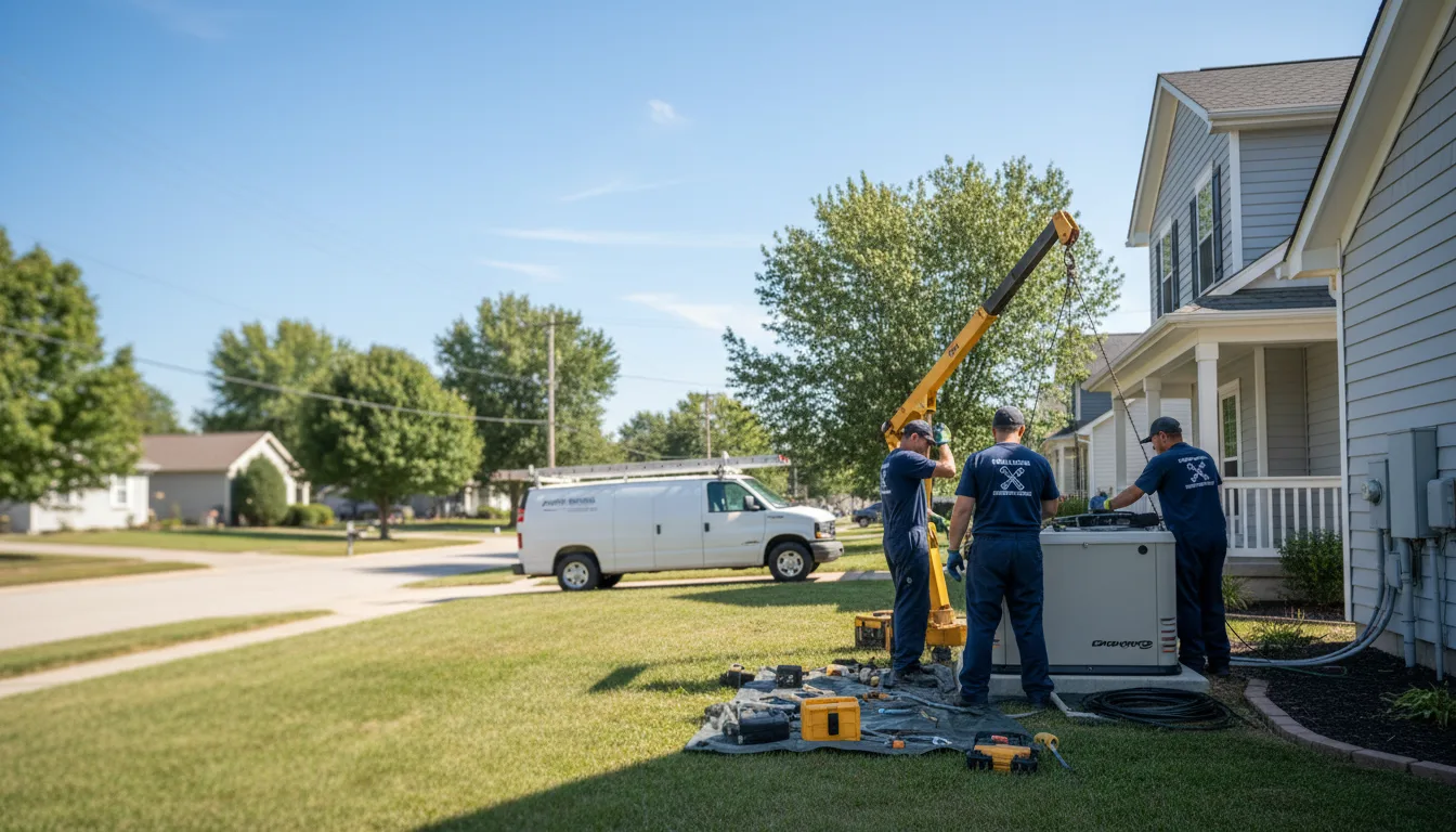 Generator Installation in Hanna, IN near me